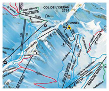 val d'isere trail map