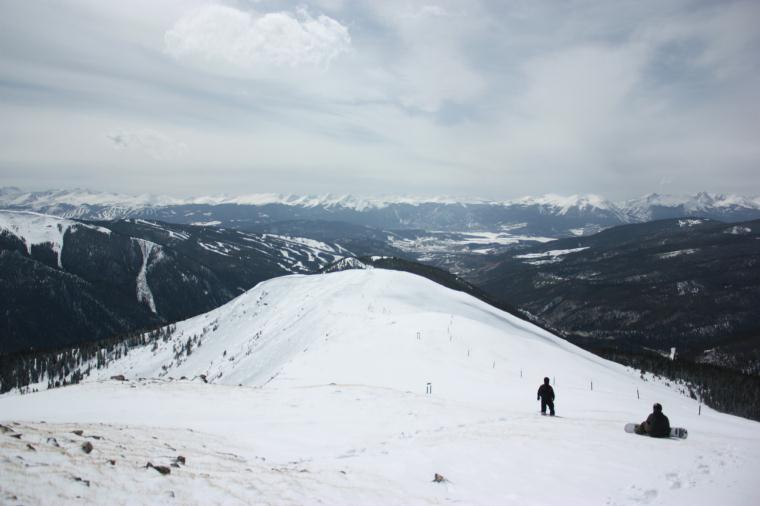 Montezuma Bowl hiking terrain