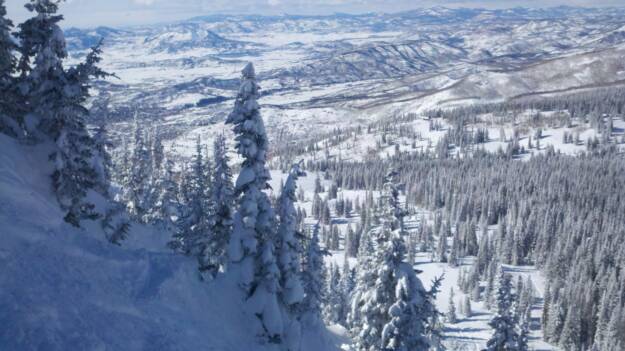 Steamboat East Face Chutes