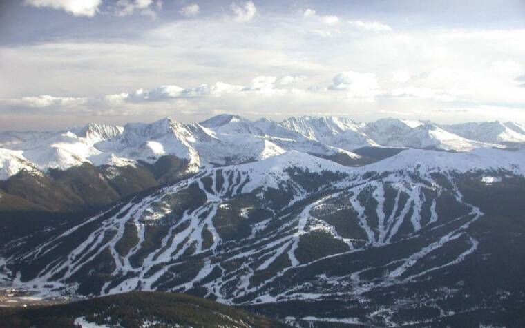 Copper Mountain Aerial View