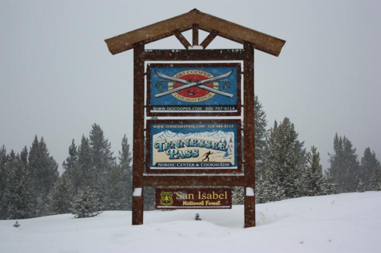 Entrance to Ski Cooper