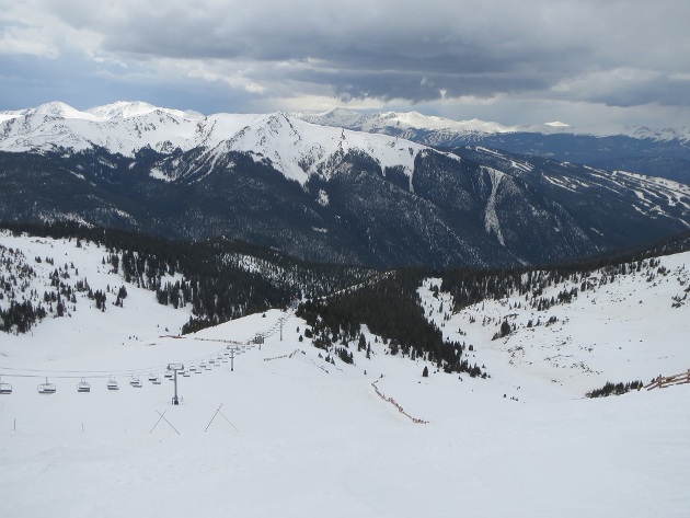 A Basin Spring Skiing