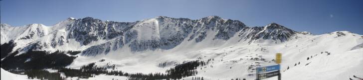 a basin east wall panorama